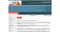 Desktop Screenshot of mkdiamonddirect.com